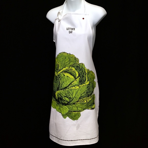 TWO'S COMPANY Other - TWO'S COMPANY Farm to Table Apron Lettuce Eat